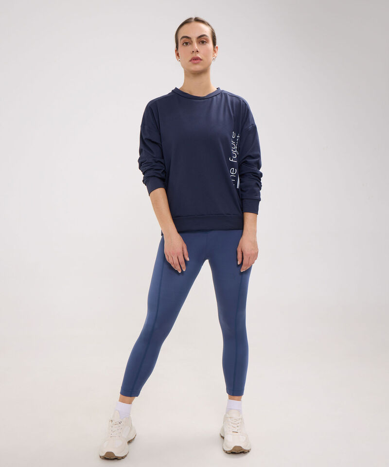 Buzo Unicolor Con Cortes, Sport Lineas