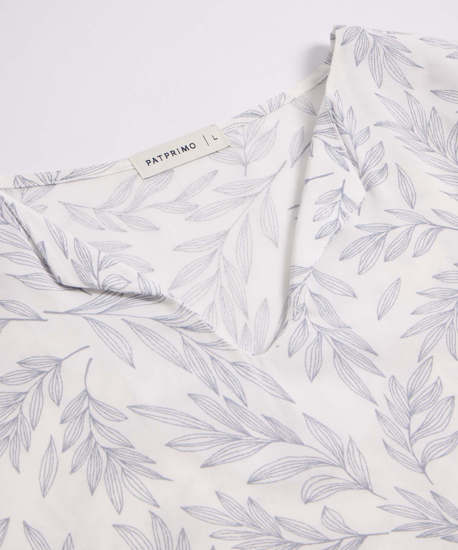 Blusa Estilo Fluido Y Ligero Para Mujer