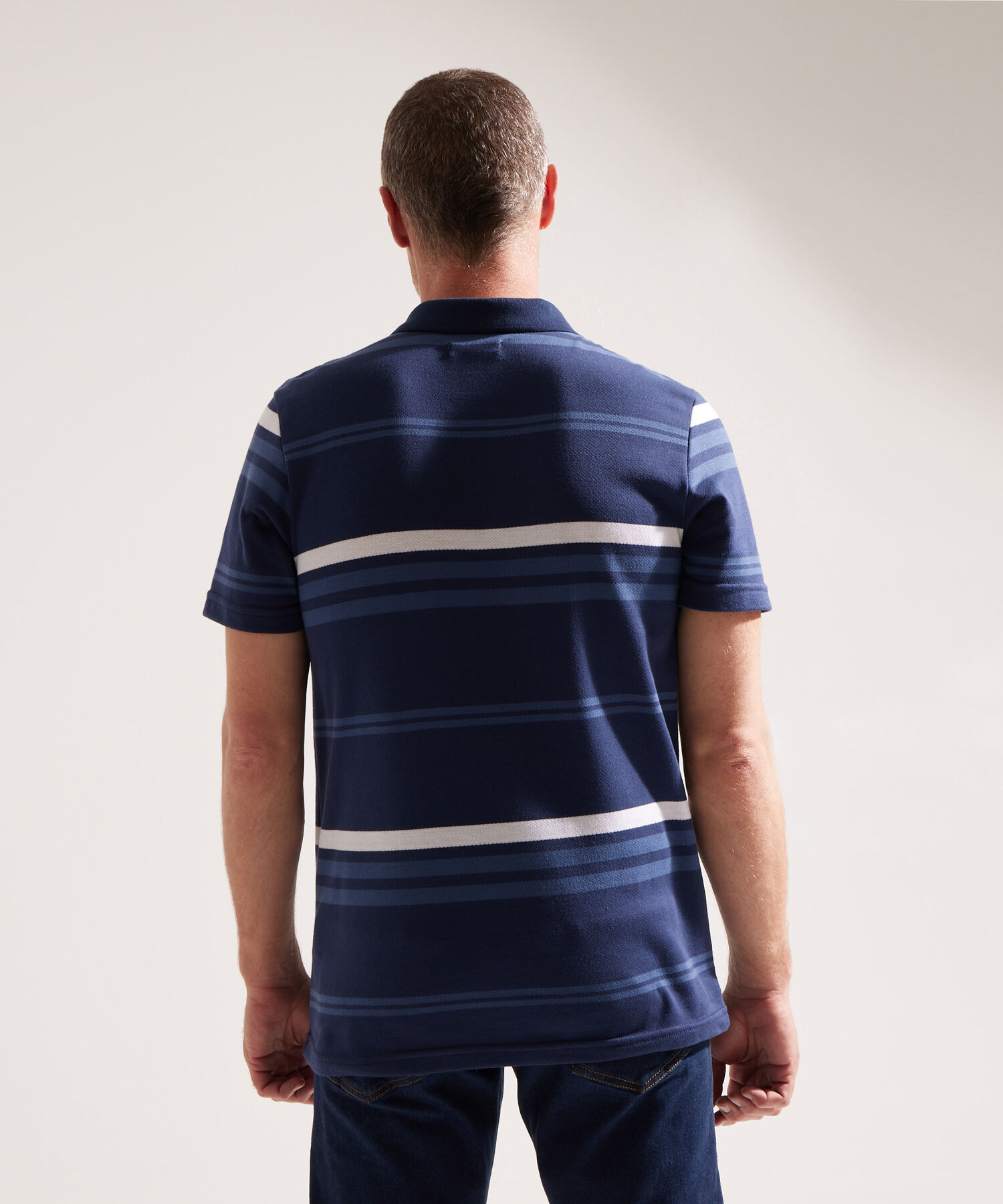 Polo a Rayas con Bolsillo