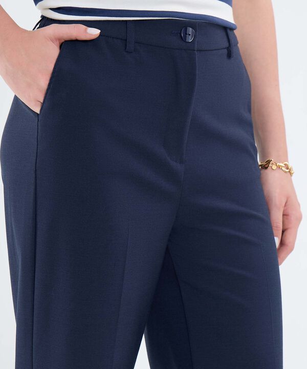 Pantalon Sastrero Unicolor image number null