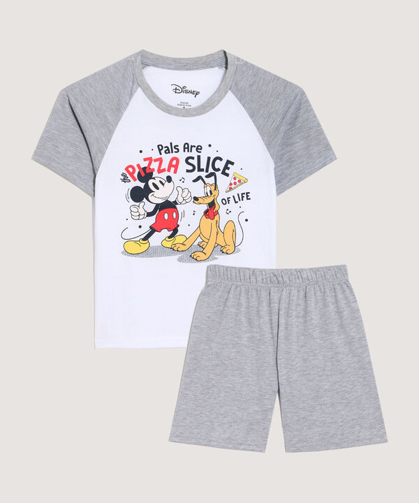 Pijama Estampada Manga Corta Para Niños image number null