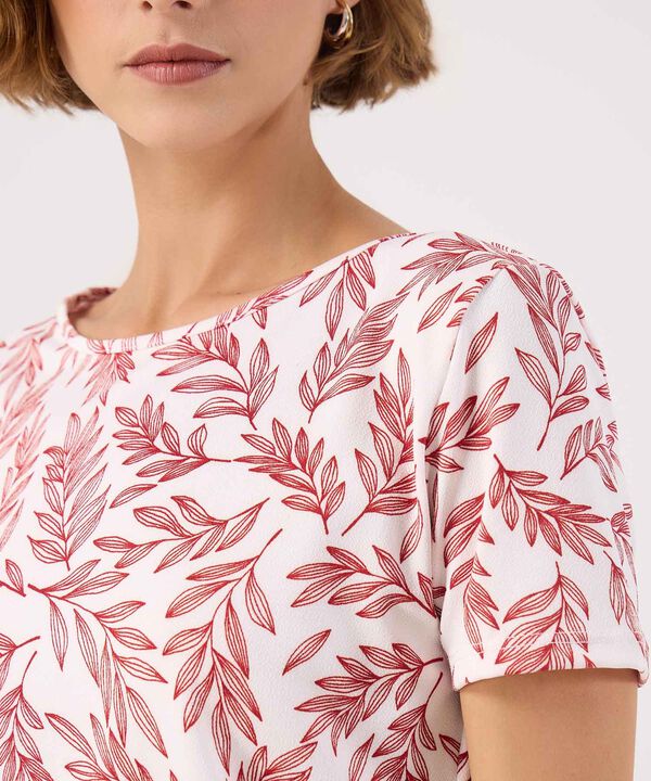 Camiseta manga corta estampada image number null
