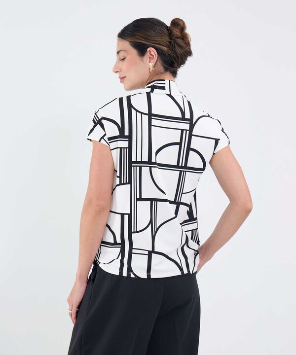 Camiseta Manga Corta Estampada