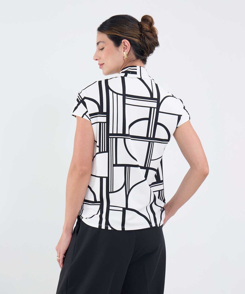 Camiseta Manga Corta Estampada
