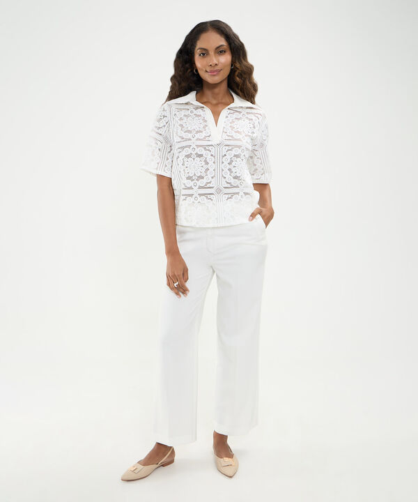 Pantalon Sastrero Para Mujer image number null