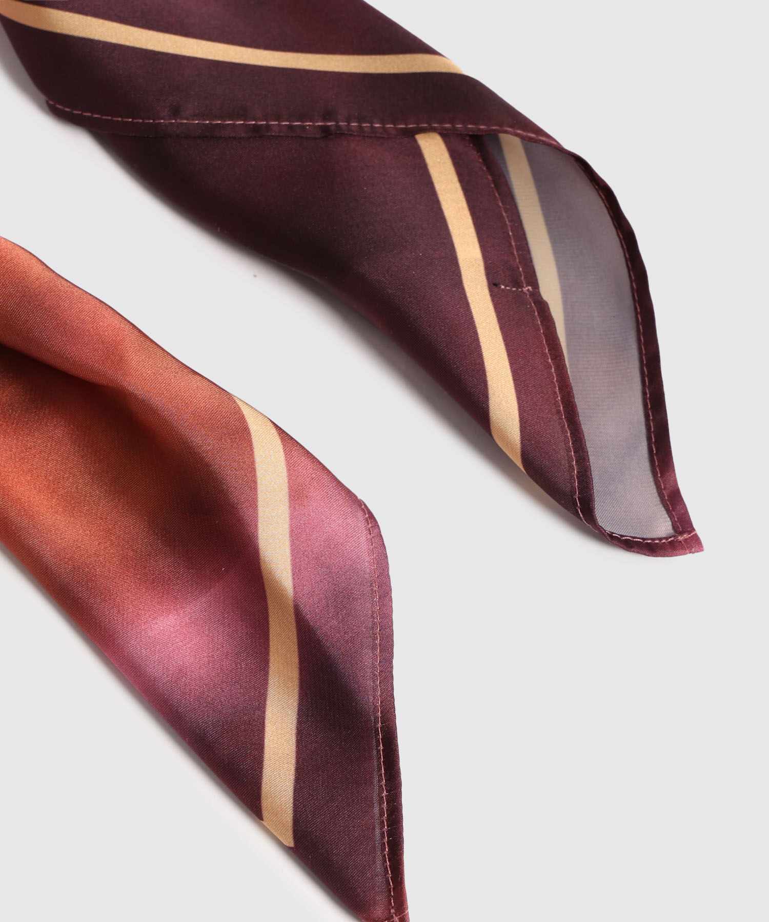 Bufanda Pa&ntilde;oleta Marmolada Rodsado/Purpuora De 70X70 Cm