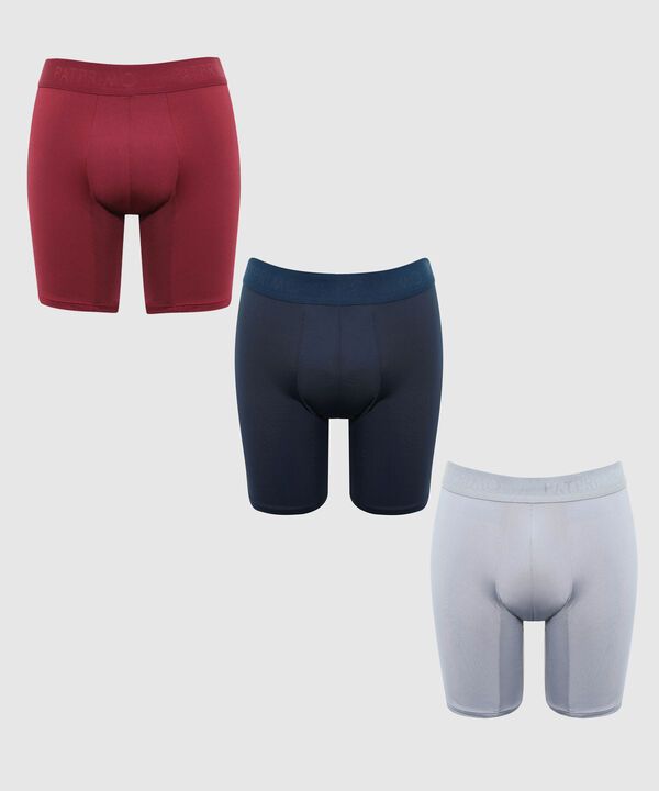 Pack X3 Boxer Para Hombre De Microfibra image number null