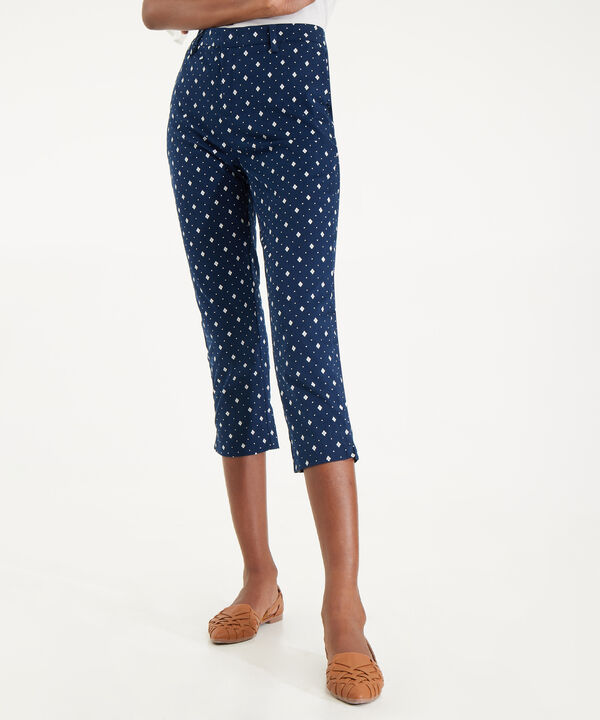 Pantalón Capri Estampado image number null
