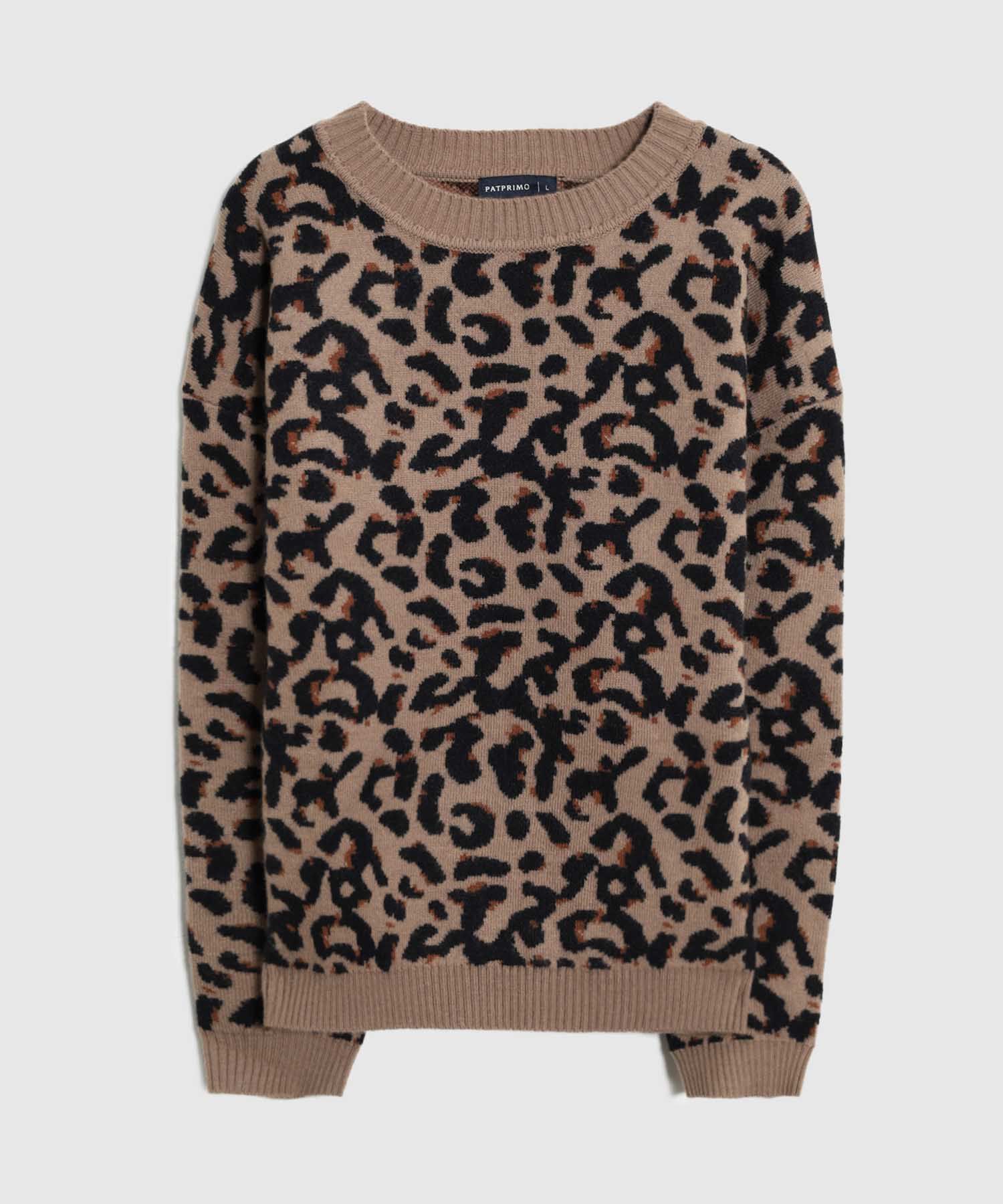 Saco Tejido Cuello Redondo Para Mujer