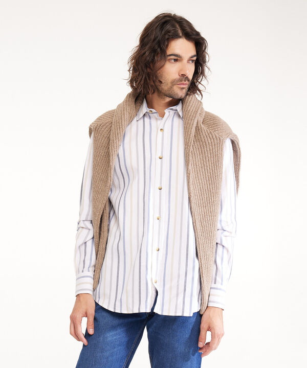 Camisa Manga Larga Preteñida image number null