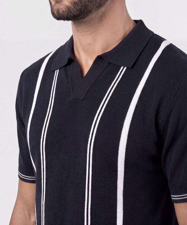 Polo con Cuello V para Hombre