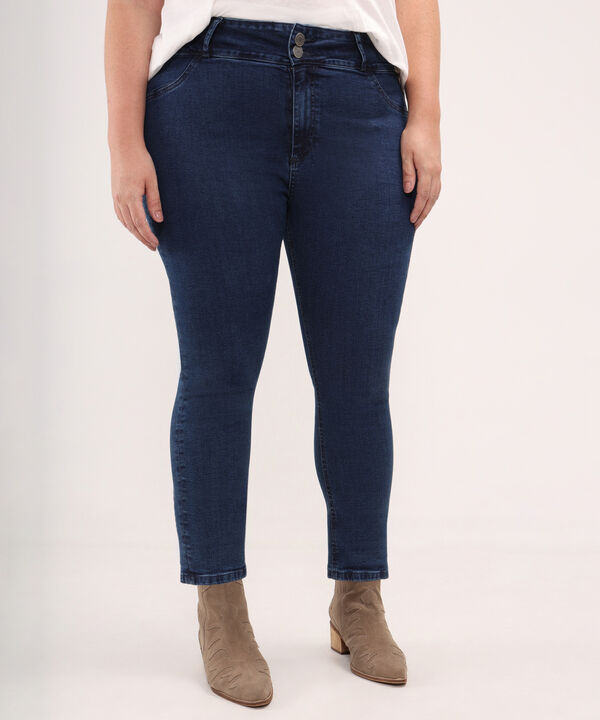 Jean Jegging Capri Alba Tono Oscuro image number null