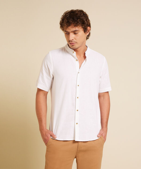 Camisa Manga Corta Cuello Neru