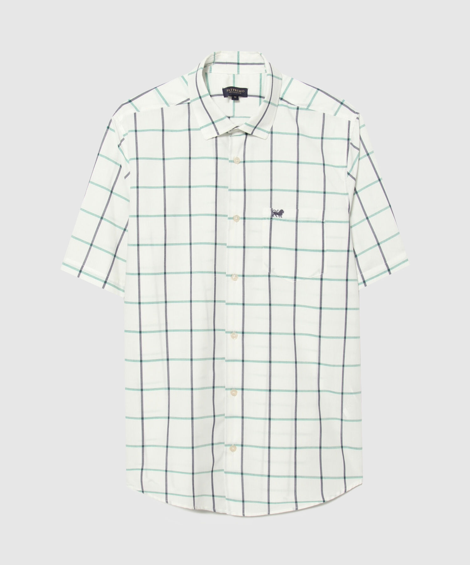 Camisa a Cuadros Manga Corta