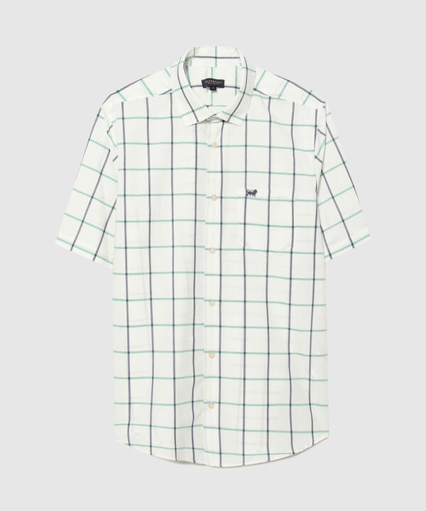 Camisa a Cuadros Manga Corta