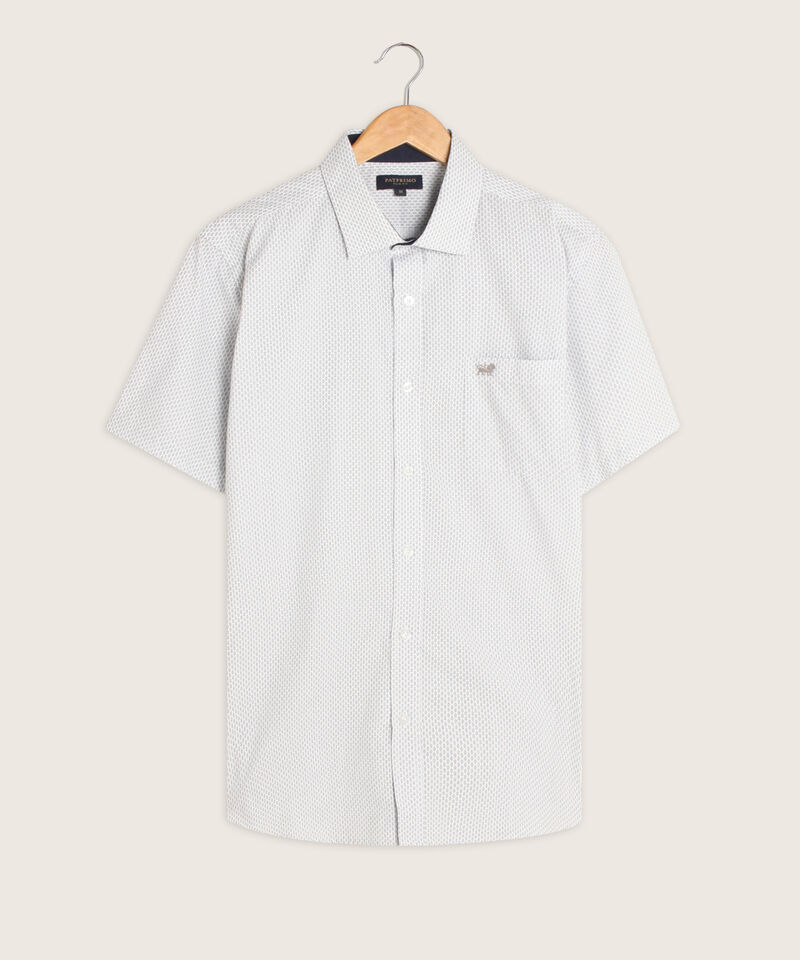 Camisa Manga Corta Con Bolsillo