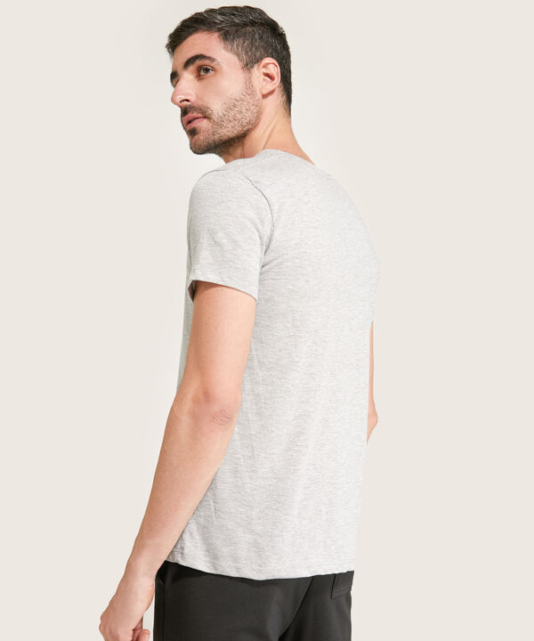 Camiseta Estampada Cuello Redondo