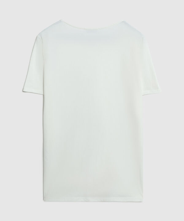 Camiseta B&aacute;sica De Cuello Redondo Mujer Curvy