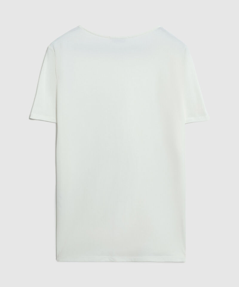 Camiseta B&aacute;sica De Cuello Redondo Mujer Curvy
