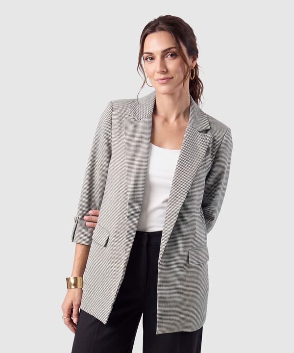 Blazer Estructurado Para Mujer image number null