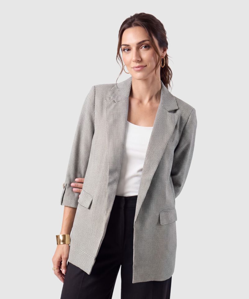Blazer Estructurado Para Mujer
