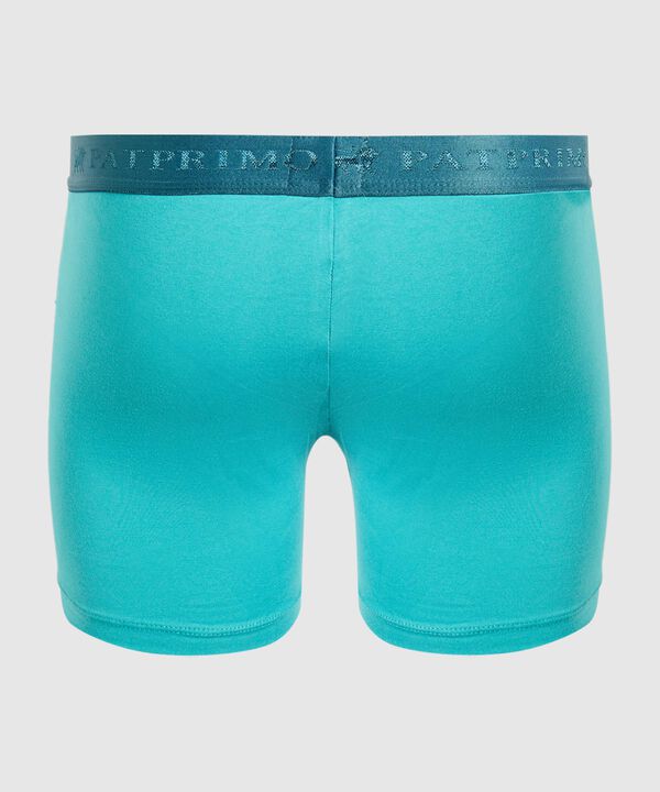 Boxer Para Hombre Con Detalles En Contraste Lycra-Algodón