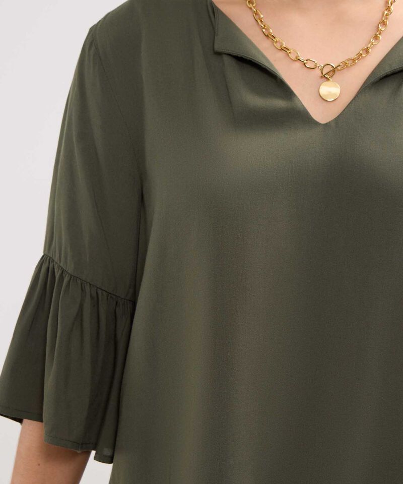 Blusa Escote de Herradura
