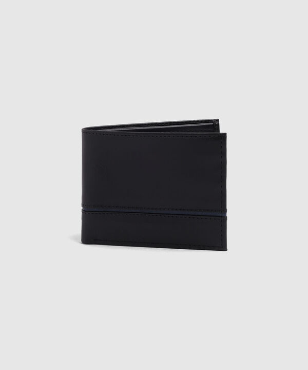 Billetera Bifold Con Franja Horizontal image number null