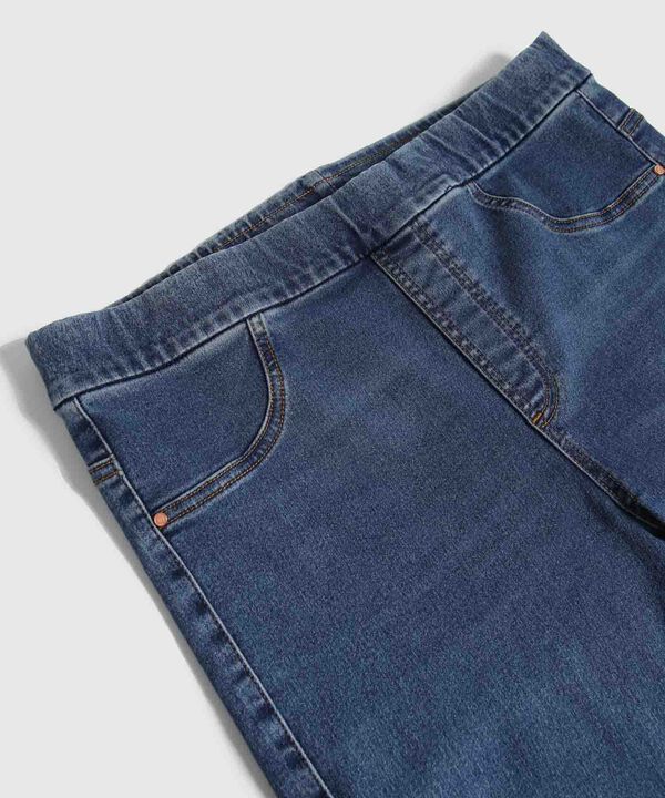 Jegging Tono Azul Medio  image number null