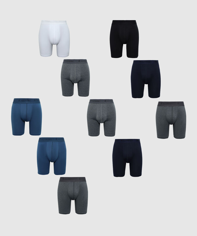 Pack Z10 Boxers Con Ajuste Ergon&oacute;mico