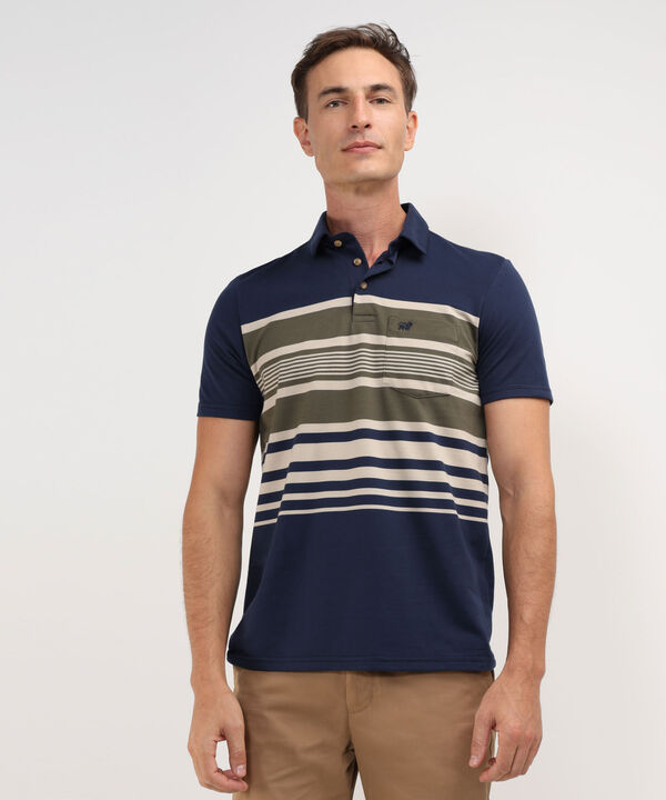 Polo Cuello Duro Regular Fit