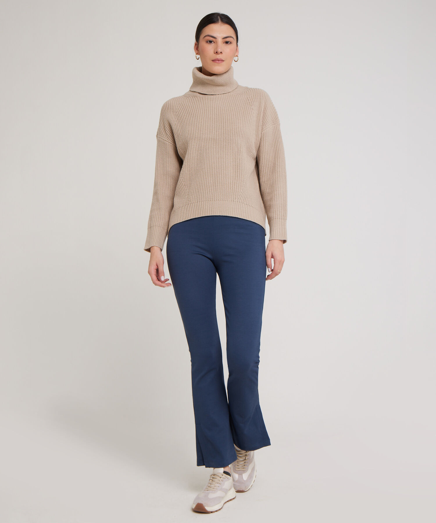 Legging Unicolor Con Elástico Interno