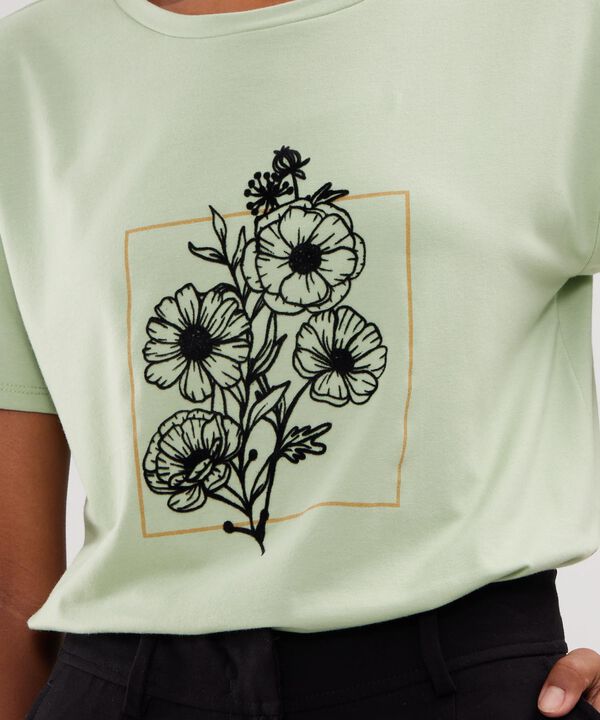 Camiseta Manga Corta Corrida Con Screen En Frente image number null
