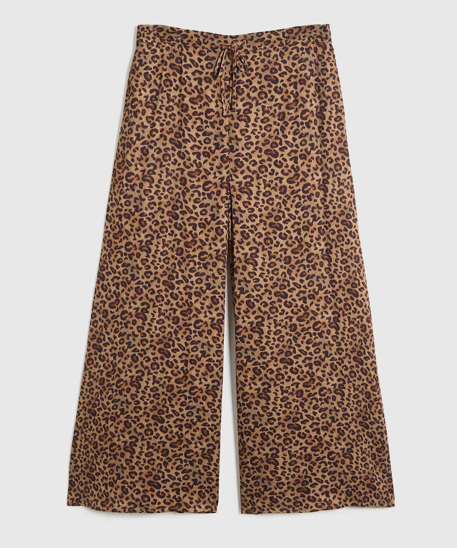 Pantalon animal print para mujer curvy