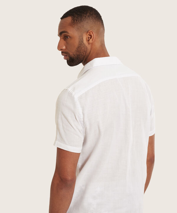 Camisa Guayabera Con Alforzas Y Bolsillos