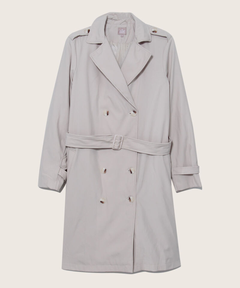 Chaqueta Tipo Trench Con Doble Abotonadura