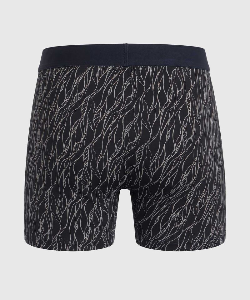 B&oacute;xer Medio Con Estampado Para Hombre