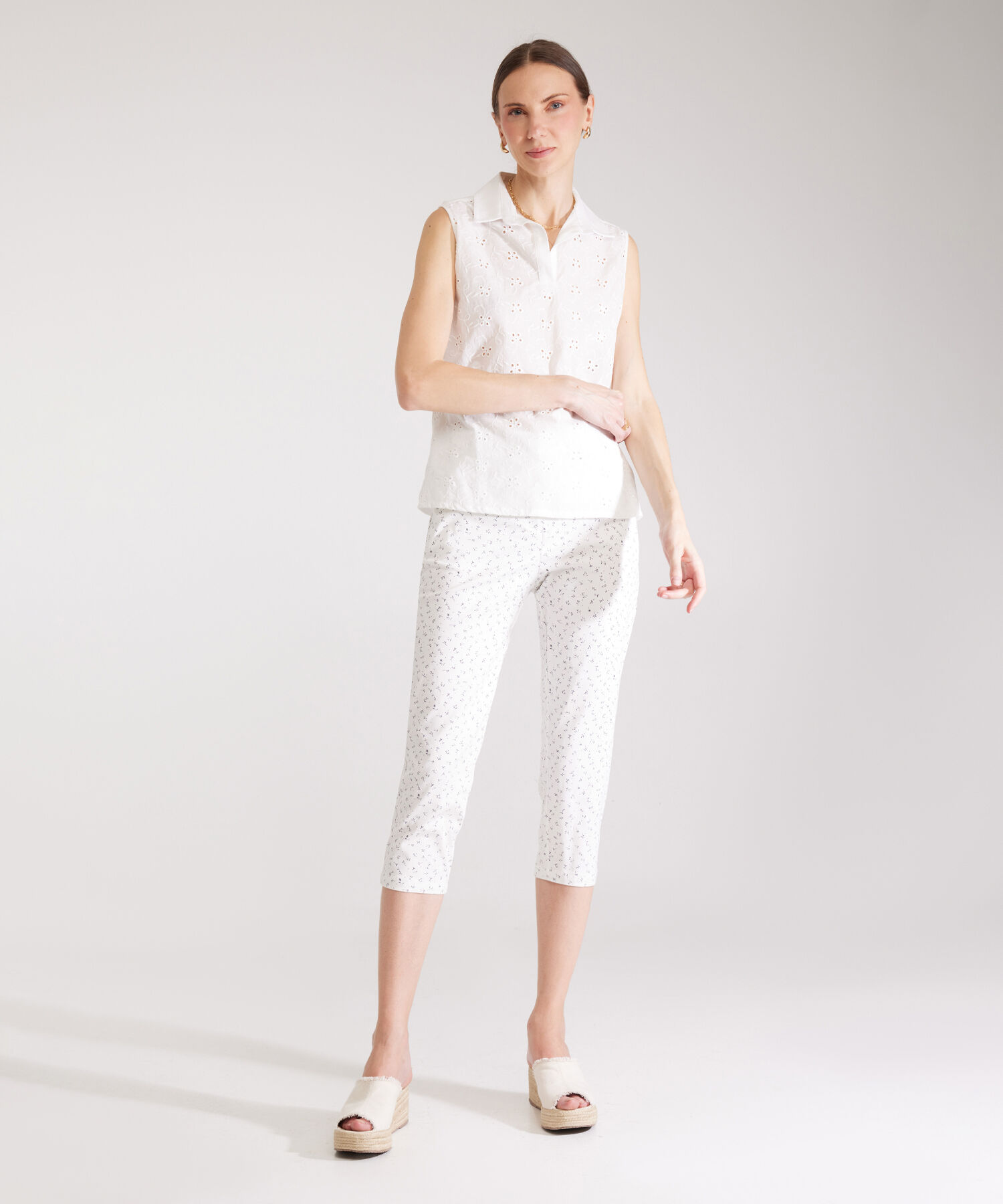 Pantalón Capri Estampado