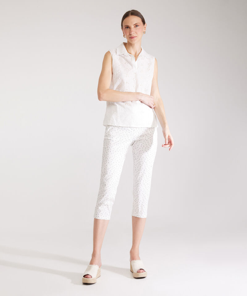 Pantalón Capri Estampado