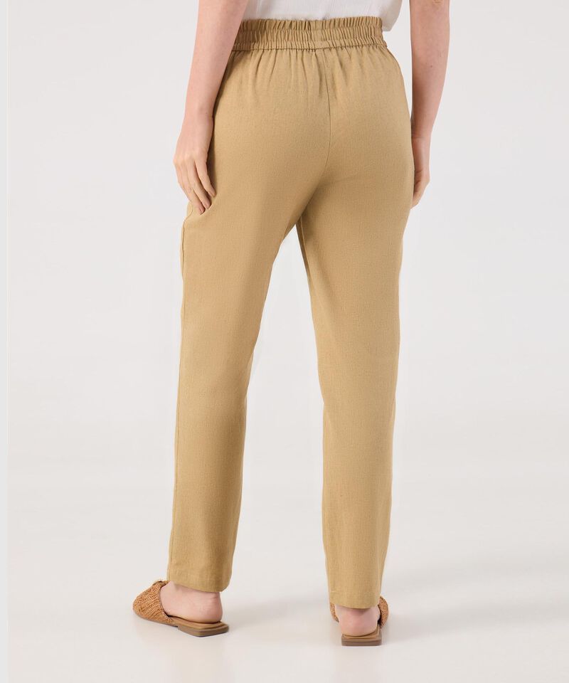 Pantalón en Efecto Lino