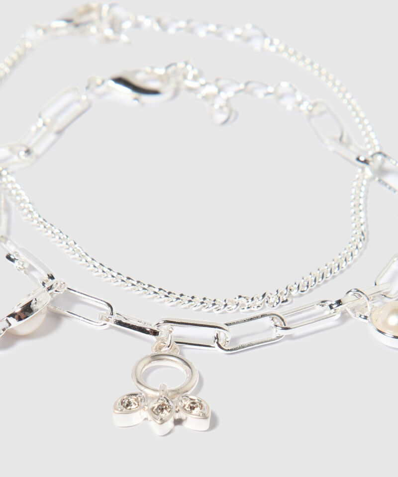 Pulsera/Tobillera Set X 2 Pulseras Ref. Kf232-0414
