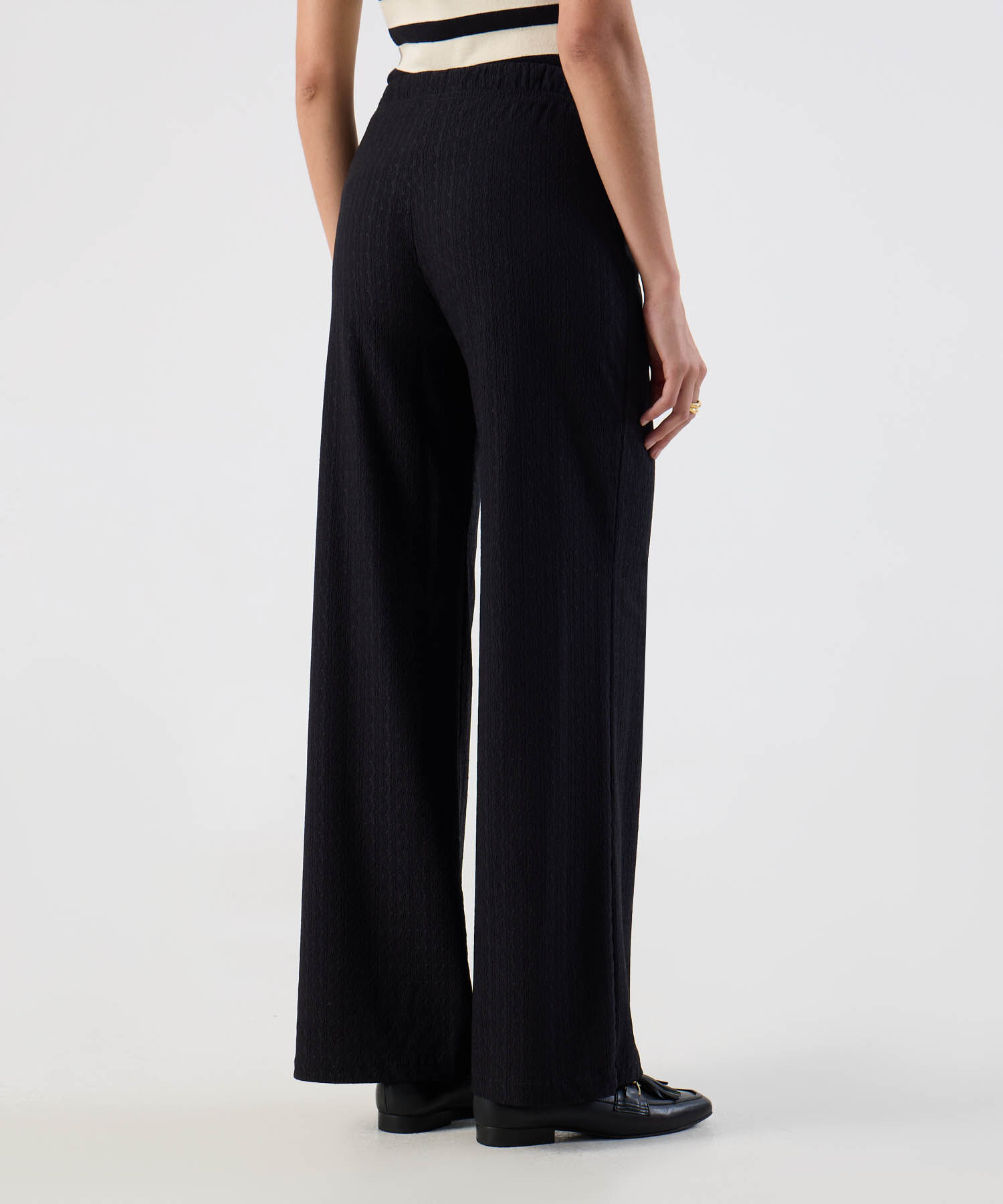 Pantal&oacute;n Tejido Amplio C&oacute;modo Para Mujer