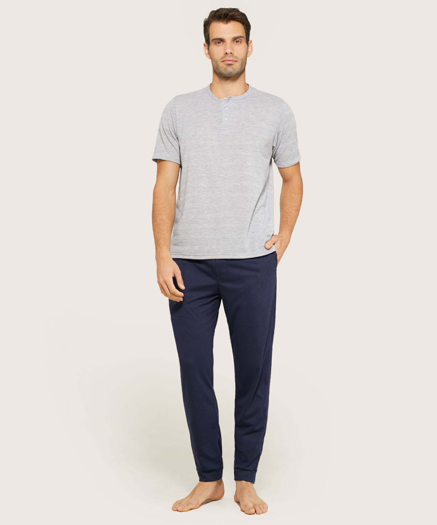 Pantalón Pijama Jogger Unicolor