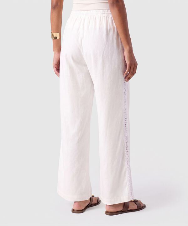 Pantal&oacute;n Fluido Con Cord&oacute;n Para Mujer
