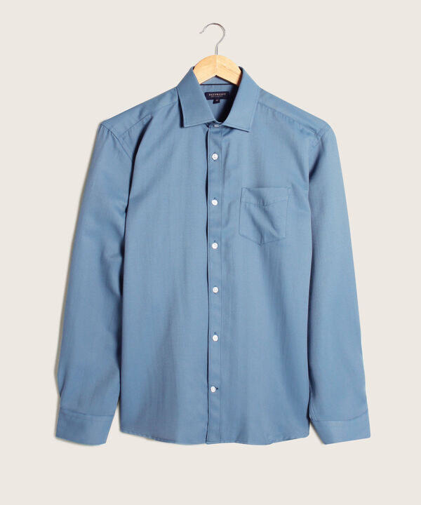 Camisa Corbatera Manga Larga
