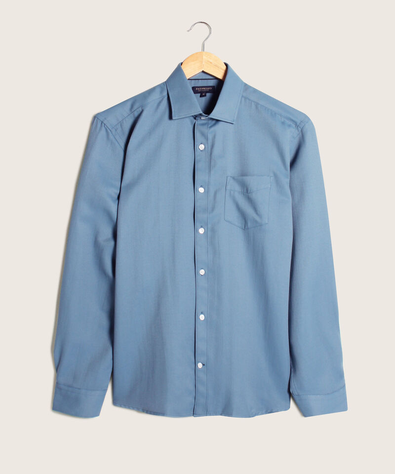 Camisa Corbatera Manga Larga