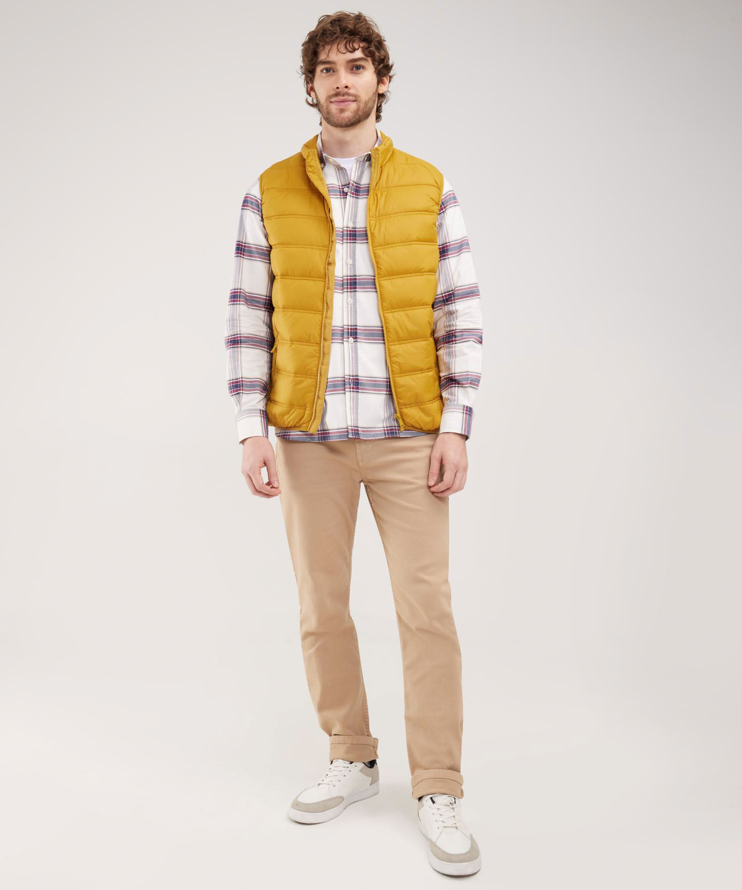 Chaleco Acolchado Con Bolsillos