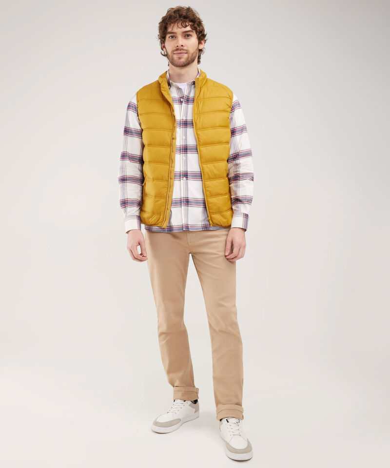 Chaleco Acolchado Con Bolsillos