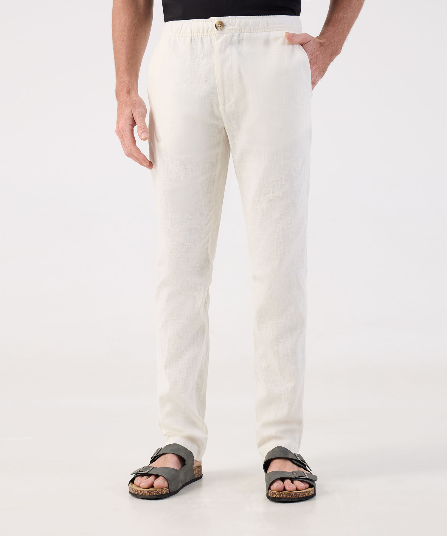 Pantalón Chino Con Elastico