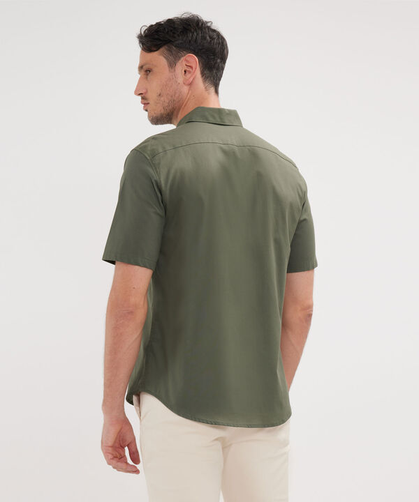 Camisa Manga Corta Unicolor